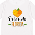 thumbnail image 4 of Inktastic Orlando Florida Orange in Heart Boys or Girls Long Sleeve Toddler T-Shirt, 4 of 5