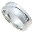 thumbnail image 3 of 925 Sterling Silver Matching Rings for Couples and Wedding Bands, 3 of 8