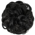 thumbnail image 1 of Peluca de seda de alta temperatura, rizador de cabello para mujer, anillo elástico para el cabello, disco de simulación esponjoso desordenado, brote de cabello, bolsa de cabello falso, 1 of 1