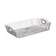 thumbnail image 2 of Bandeja rectangular para servir, organizador de tocador de baño, bandeja para bañera, contenedor para servir L, 2 of 9