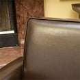 thumbnail image 2 of Noble House Freemont Leather Club Chair in Brown, 2 of 7
