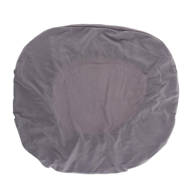 Funda elástica para asiento de silla giratoria, funda para sillas de cena para restaurante y fiestas Gris