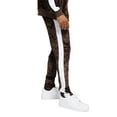 thumbnail image 5 of G-Style USA Men's Velvet Velour Tracksuit Set, Zipper Jacket and Sweatpants, Up to 5X, 5 of 9