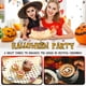thumbnail image 4 of Juego de 6 cucharas de acero inoxidable estilo Halloween para pasteles y postres., 4 of 7