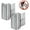 Silver, variant on 2 Pack Door Reinforcement Lock for Kids Safety - Withstands 800lbs Force, Black Extra Lock with 8 Screws to Prevent Unauthorized Entry & Add Door Security