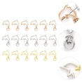 thumbnail image 3 of 30pcs Zinc Alloy Dolphin Shaped Clasps Buckles Keychain Making Supplies, 3 of 8