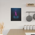 thumbnail image 6 of KLL Two Human Hands are Holds Ribbon Awareness Print Canvas Wall Art, Canvas Painting Prints Canvas Art Wall Decor Home Decoration for Living Room Bedroom Office, 6 of 6