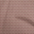 thumbnail image 1 of oneOone Cotton Cambric Maroon Fabric Damask Dress Material Fabric Print Fabric By The Yard 42 Inch Wide, 1 of 4