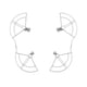 thumbnail image 5 of Protector Accesorios Anticolisión Anillo Liberación Rápida Uso para DJI Mini 3 Pro, 5 of 9