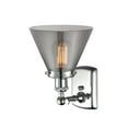 thumbnail image 7 of 916-1W-PC-G44-Innovations Lighting-Cone - 1 Light Wall Sconce In Industrial Style-13 Inches Tall and 8 Inches Wide-Polished Chrome Finish-Seedy Glass, 7 of 7