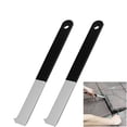 thumbnail image 2 of 2 pack Upgraded Paver Removal Tool, Hardwood Handle & Dual-Height Joint Scraper, Heavy-Duty Steel Paver Lifter & Puller, Brick Block Driveway Garden Yard Patio Paver Extractor Tool, 2 of 5