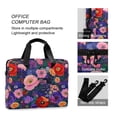 thumbnail image 4 of FORMRS 16" Laptop Bag Carrying Sleeve Case with Handle Travel Shoulder Briefcase, Beautiful Floral Pattern, 4 of 8