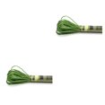 thumbnail image 1 of Bewildely Hilo de cableado de punto de cruz, colores brillantes, hilo de lingote de línea de bordado hecho a mano DIY para regalo de Navidad, accesorio VerdeE703 2piezas Bewildely CBP288937, 1 of 6