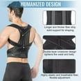 thumbnail image 5 of Back Brace Posture Corrector For Women Men, Back Brace For Lumbar Support Upright Breathable Back Straightener, 5 of 5