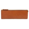 thumbnail image 1 of Slip-On IOL-3501 Zipper Pen Case, L, Rio Italian Leather, Camel, 1 of 4