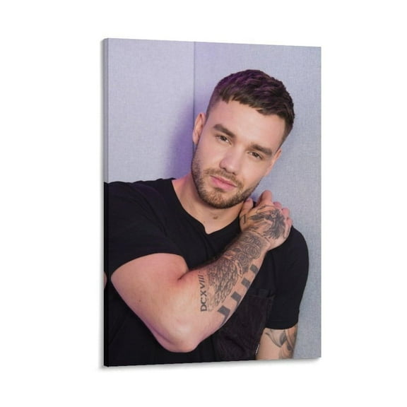 Liam Payne British Singer Pop Band Lead Singer Photo Poster Art Poster Canvas Painting Decor Wall Print Photo Gifts Home Modern Decorative Posters
