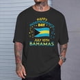 thumbnail image 2 of The Bahamas Independence Day Bahamian Pride The Bahamas Flag TShirt, 2 of 6
