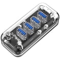 thumbnail image 2 of Orico Usb 3.0 Hub Con Interfaz De Fuente De Alimentación Dual Divisor Usb De 4 Puertos Con Luz Indicadora Para Computadora Portátil Pc Adaptador Otg Methold EL012693-00, 2 of 6