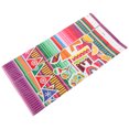 thumbnail image 4 of Miangastore Mexican Table Runner for Decoration Colorful Plastic Silver 13"x72", 4 of 9