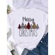 thumbnail image 1 of Camiseta con estampado de feliz navidad para mujer, ropa de vacaciones de los años 90, camisetas de año nuevo, camiseta gráfica, regalo de tendencia, 2025, 1 of 5