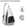 thumbnail image 3 of Cute Underwater Shark Sling - Smiling Cartoon Shark with Tropical Fish Design (Beach Vacation Must-Have), 3 of 4
