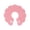 Pink-S, variant on Protective Lint Collar for Dogs and Cats with Adjustable Sizes to Prevent Licking and Biting Light weight Washable