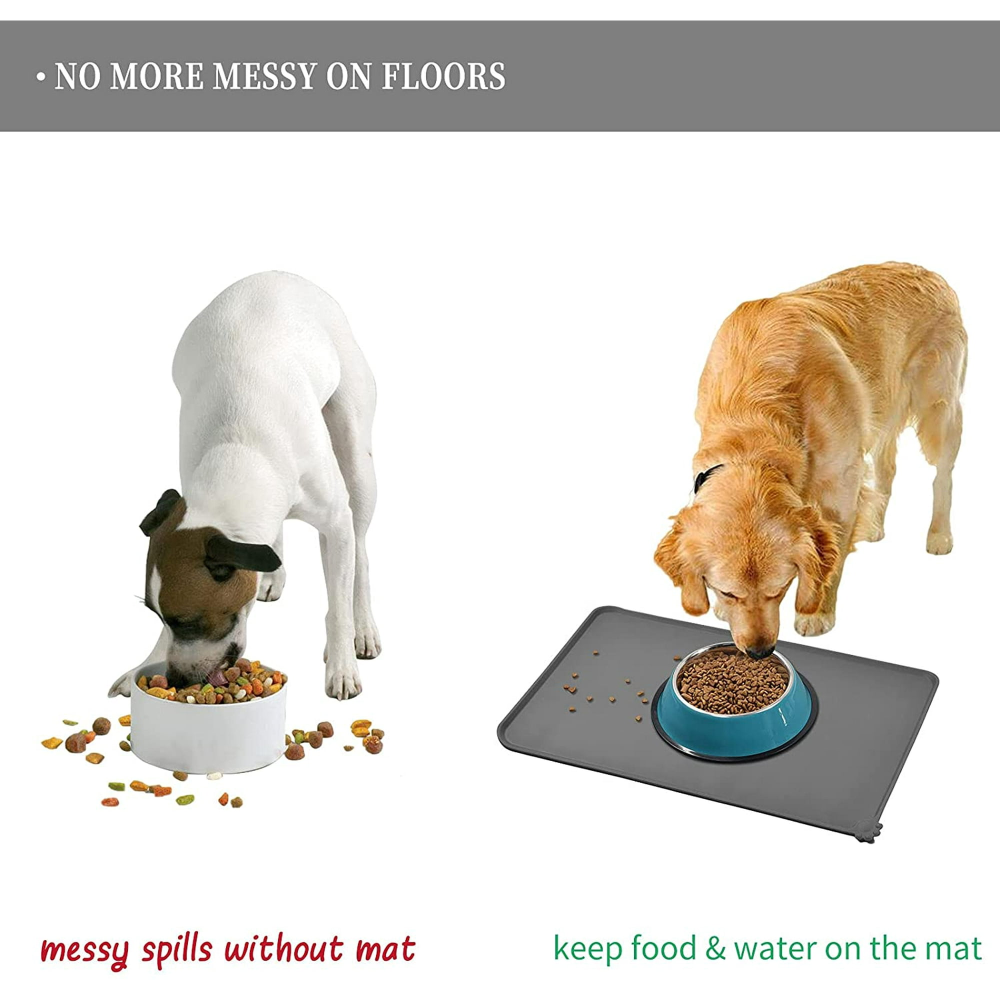 Dog feeding mat with lip hotsell