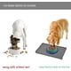 thumbnail image 3 of Esteras de alimentación impermeables de silicona para mascotas con labios altos, múltiples colores para perros, gatos y otros, 3 of 5