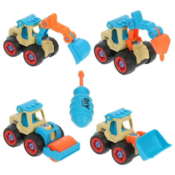 KALLORY DIY Assemble Toy Car Repair Toys For Kids Construction Car Model 1 Set