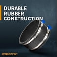 thumbnail image 3 of POWERTEC Dust Collection Reducer 6" OD to 4" OD with 6" Dust Control Flex Cuff  (70362), 3 of 7