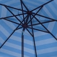 thumbnail image 3 of Safavieh Maui 98.82' Baby Blue/White Striped Octagon Tilting, 3 of 4