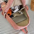 thumbnail image 2 of Mochila Pana para Mujer Con Correa Ajustable Viajes (cereza), 2 of 4