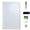 Solid Black, variant on Real Wooden Framed Magnetic Dry Erase Whiteboard, 24" X 36", Vertical/Horizontal Wall Mount, Includes Black Marker, Eraser and 4 Magnets, by Better Office Products (Solid Black)