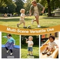 thumbnail image 7 of TARANIS Toddler Boys Girls Shoes, Breathable Mesh Non-Slip Sneakers, Closed Toe Baby First Walker Shoes , Apricot, 7 of 7