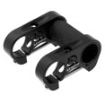 thumbnail image 2 of Vástagos de bicicleta plegables Kusrkot Aleación de aluminio Elevador ajustable para manillar Negro, 2 of 8