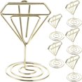 thumbnail image 1 of 6pcs Wedding Place Card Holders Cute Table Number Holders Small Size Table Card Holder, 1 of 3