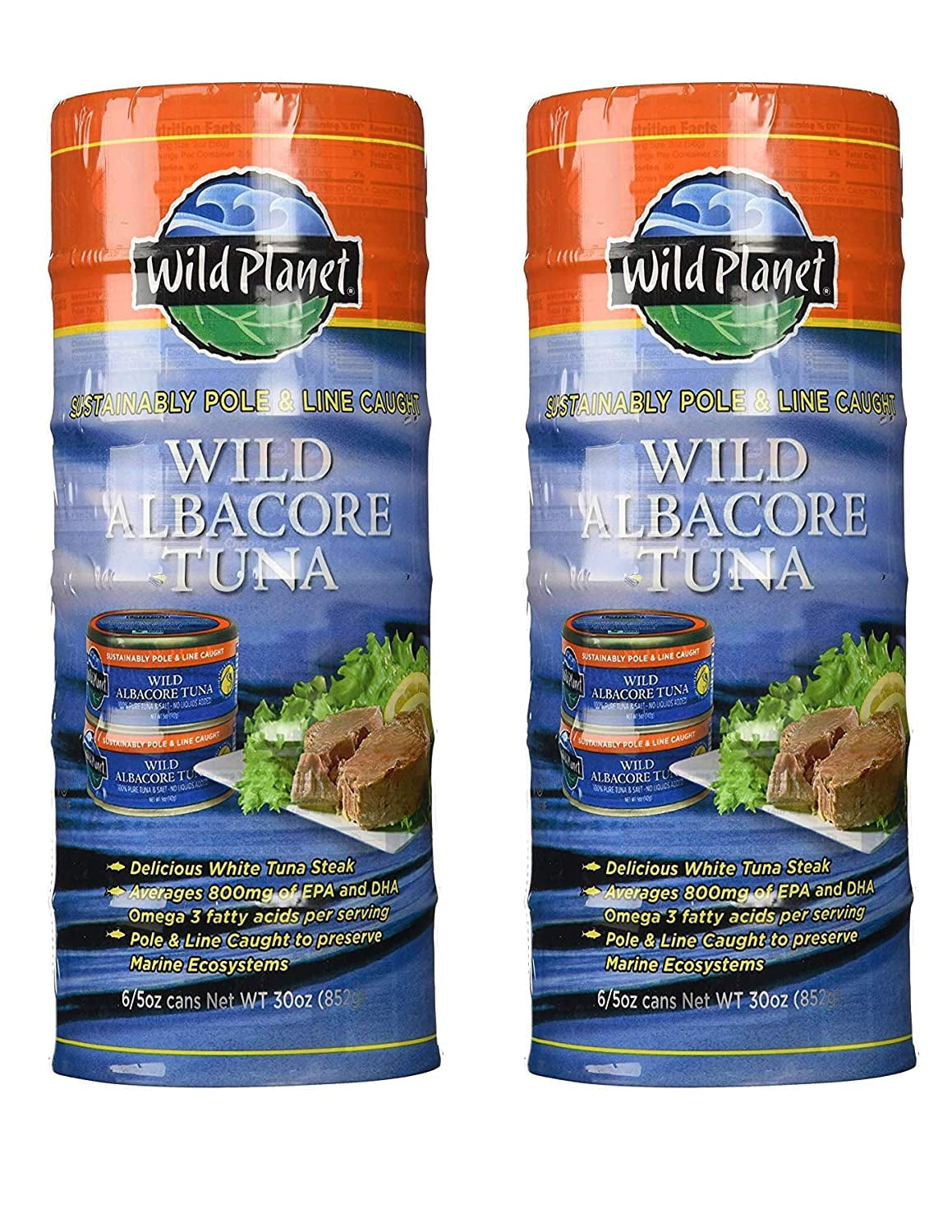 2 PACK Wild Wild Albacore Tuna Six 10 oz. Cans
