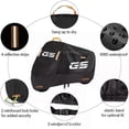 thumbnail image 4 of Compatible with BMW R 1200 GS LC R1200GS ADV Adventure Motorcycle Cover Waterproof All Season Dustproof Anti-UV Motorcycle Cover, 4 of 5