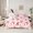 Pink 01, variant on Manfei Watercolor Xmas Tree Twin Bedding Sets 7-Piece for Kids, Kawaii Pink Reindeer Bedding Comforter Set, Funny Santa Claus Reversible Sheet Sets, Microfiber Bedroom Decor