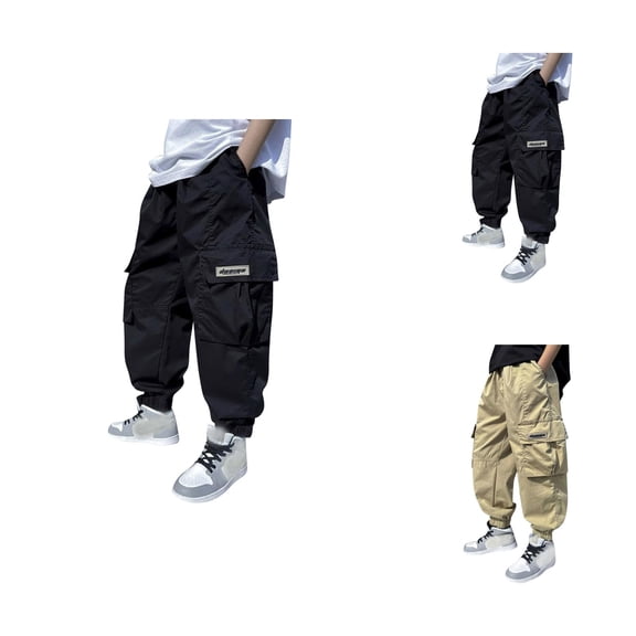 Product Category Boys Pants Overalls for Kids Casual Autumn Cargo Trousers with Durable Comfort and Fit Boys Fashion