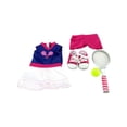 thumbnail image 4 of Purple & White Tennis Outfit For 18 Inch Dolls, 4 of 5