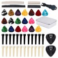 thumbnail image 1 of unbranded 1Jgo Kit De Pines De Para Guitarra En Plástico Con Herramienta Extractora Y Plectros, 1 of 5