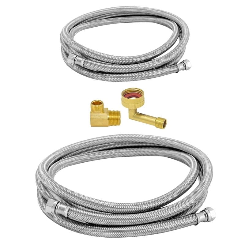 CEORPER Practical Copper Dishwasher Water Tube 3/8inch Suitable for Various Brands