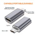 thumbnail image 2 of Adaptador USB C a micro USB JXMOX tipo C hembra a micro USB, 2 of 6