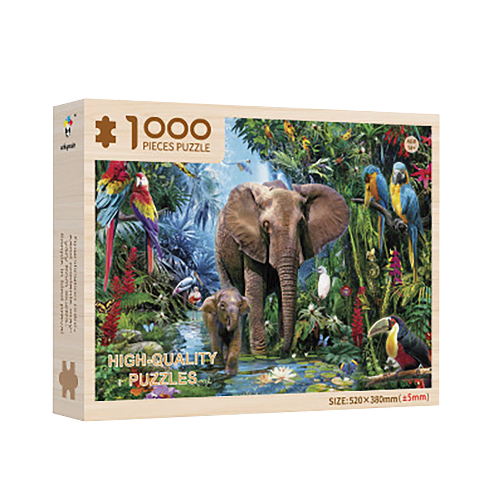 Puzzles for Adults 3000 Piece Jigsaw bird-3000 Wooden igsaw Puzzles 3000 Pieces for Adults Family Friends Brain IQ Developing Magical Game