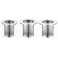 thumbnail image 2 of Shower Drain Strainer Hair Silver Stainless Steel Sink Strainer Kitchen Bathroom C YIWEI, 2 of 8