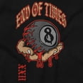 thumbnail image 2 of Urban End of Time 8 Ball Eyeball Sweatshirt for Men or Women Brisco Brands L, 2 of 6