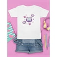 thumbnail image 3 of Lovely Owl T-Shirt Juniors -SPIdeals Designs,  x-Small, 3 of 4