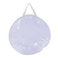 thumbnail image 2 of SMKE 2Pc Transparent Christmas Wreath Storage Bag,Pvc Christmas Garland Organizer,Durable Holiday Wreath Container,Round-Shaped Xmas Decor Storage Bag,Lightweight Festive Wreath Holder 24", 2 of 5