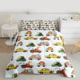 thumbnail image 2 of Homewish Colorful Toy Car Full Size Comforter Sets,Cute Lions Giraffe Bedding Comforter Set,Kawaii Zoo Animal Bedding Sets For Boys Kids,Luxury Bedroom Decor Reversible,3pcs, 2 of 8